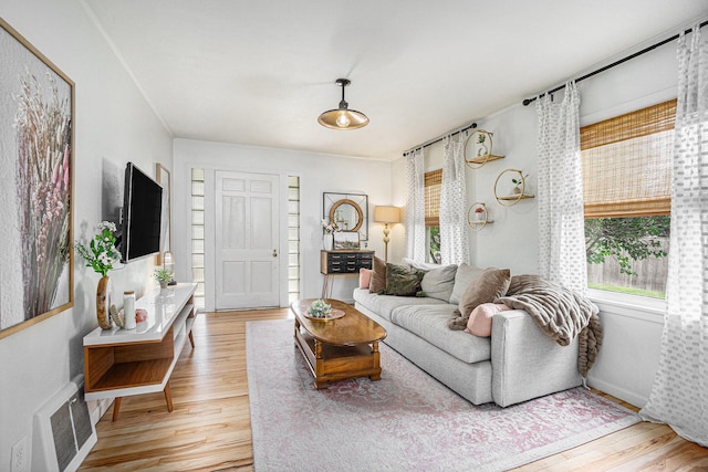 1805 Cambridge Dr, Kalamazoo, MI 49001 - living room with light wood-style floors
