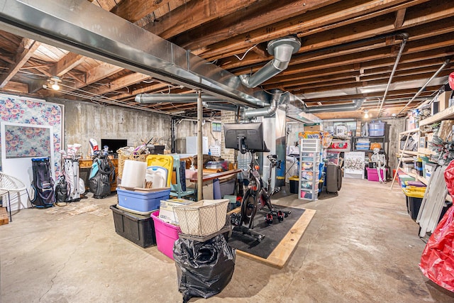 1805 Cambridge Dr, Kalamazoo, MI 49001 - view of unfinished below grade area