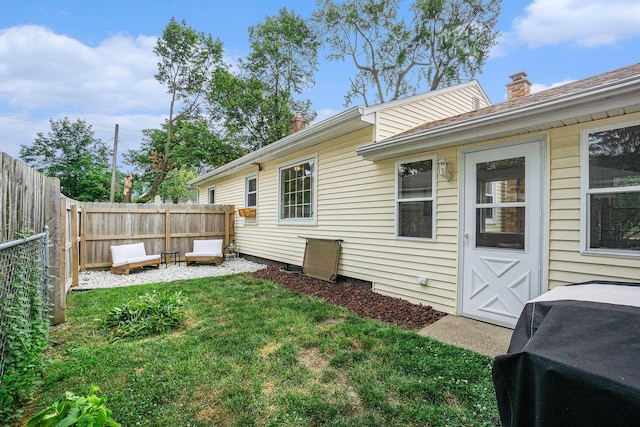 1805 Cambridge Dr, Kalamazoo, MI 49001 - view of fenced backyard