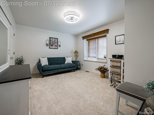 12495 Howland Park Dr, Plymouth, MI 48170 - living area with carpet floors