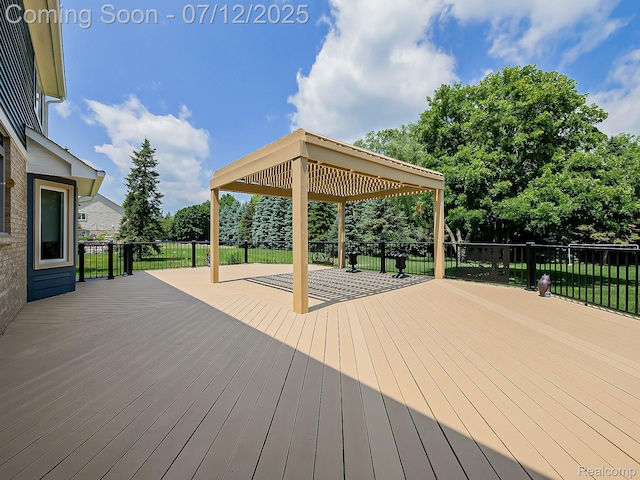 12495 Howland Park Dr, Plymouth, MI 48170 - view of deck