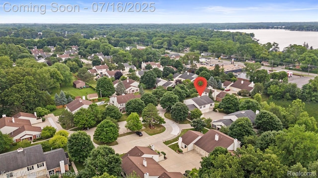 7741 Lake Ridge Dr, Commerce Twp, MI 48327 - aerial view of residential area