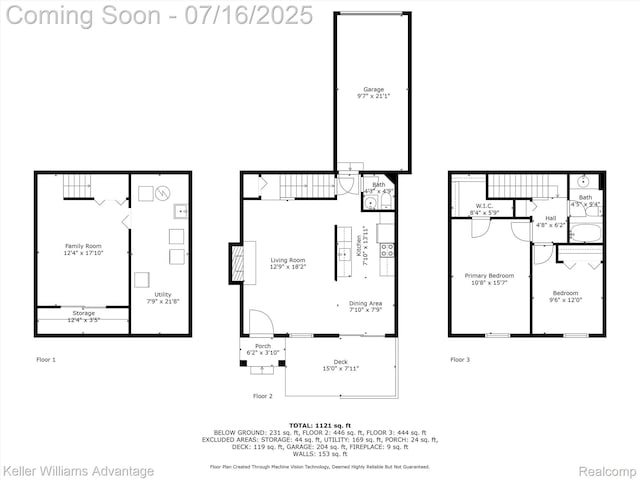 7741 Lake Ridge Dr, Commerce Twp, MI 48327 - view of property floor plan