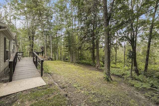 797 Beaver Rd, Bitely, MI 49309 - view of yard