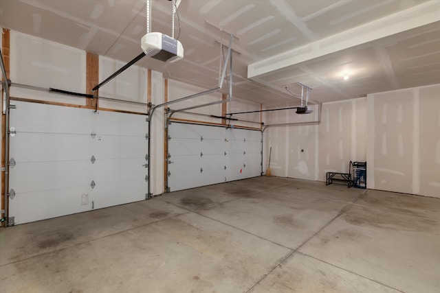 3909 Sandpiper Dr, Troy, MI 48083 - garage featuring a garage door opener