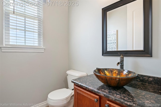 25506 Stanley Ln, South Lyon, MI 48178 - half bath with vanity and toilet