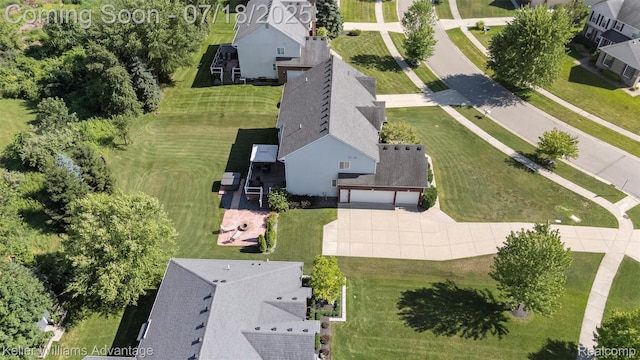 25506 Stanley Ln, South Lyon, MI 48178 - bird's eye view