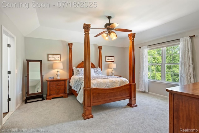 25506 Stanley Ln, South Lyon, MI 48178 - bedroom featuring carpet and ceiling fan