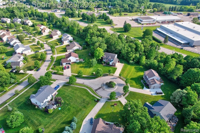 9589 Wellington Ct, Clarkston, MI 48348 - aerial view of property's location with nearby suburban area