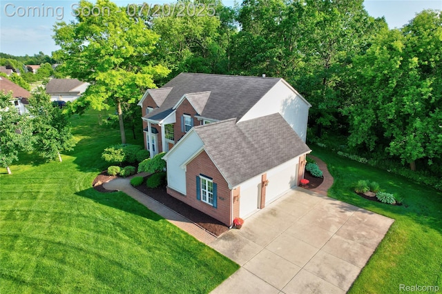 9589 Wellington Ct, Clarkston, MI 48348 - view from above of property