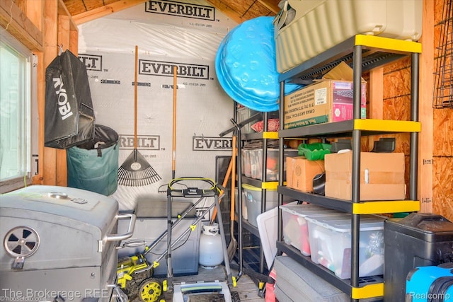 166 Indian Trl, Columbiaville, MI 48421 - view of storage room