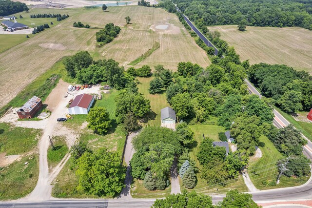 2050 S Wagner Rd, Ann Arbor, MI 48103 - aerial view of property and surrounding area featuring rural landscape