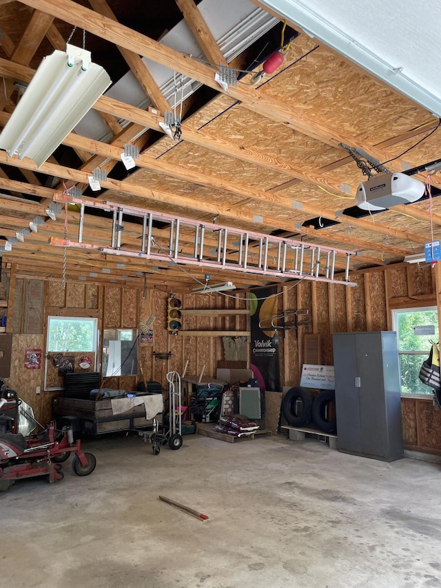 2050 S Wagner Rd, Ann Arbor, MI 48103 - garage with a garage door opener
