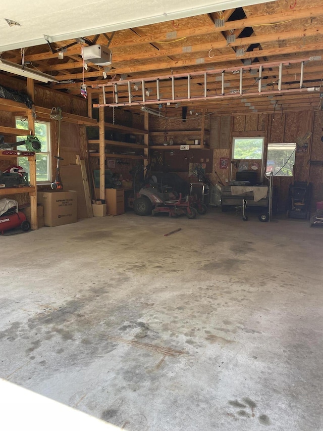 2050 S Wagner Rd, Ann Arbor, MI 48103 - garage with a garage door opener