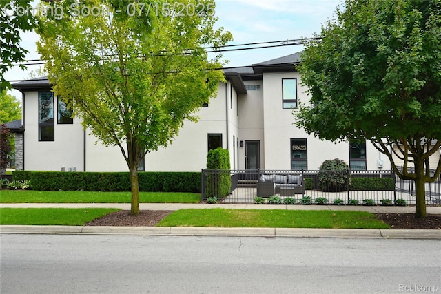 591 Wallace St, Birmingham, MI 48009 - view of building exterior featuring a fenced front yard