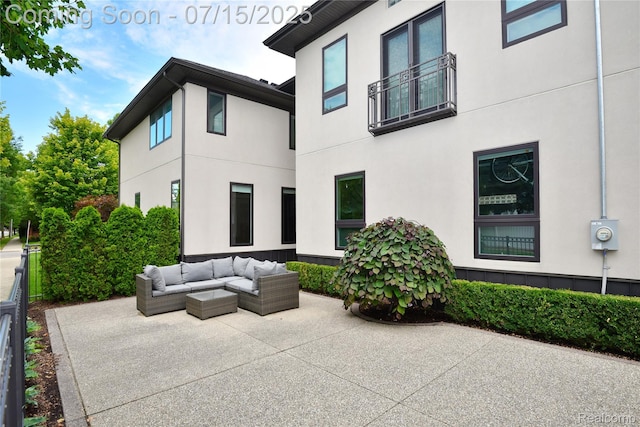 591 Wallace St, Birmingham, MI 48009 - view of patio / terrace with outdoor lounge area