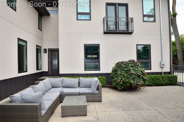 591 Wallace St, Birmingham, MI 48009 - patio / terrace featuring an outdoor living space and a patio area