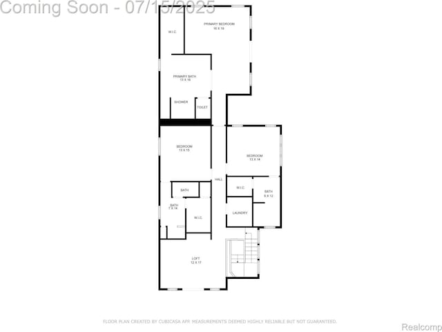591 Wallace St, Birmingham, MI 48009 - view of floor plan / room layout