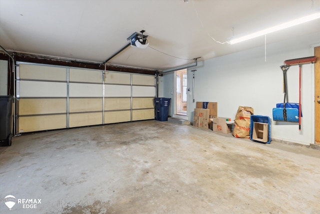 501 Lafayette St, Flint, MI 48503 - garage featuring a garage door opener