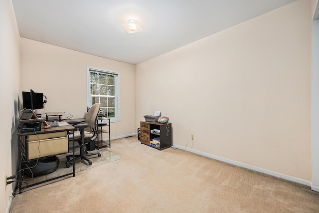 4273 Sawkaw Dr NE, Grand Rapids, MI 49525 - carpeted home office featuring baseboards