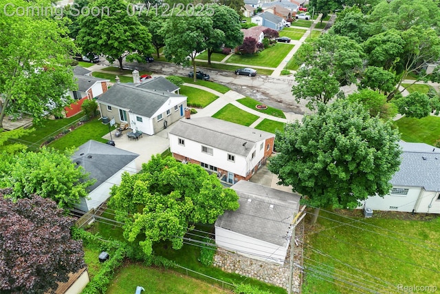 1450 N Stephen Ave, Clawson, MI 48017 - aerial perspective of suburban area