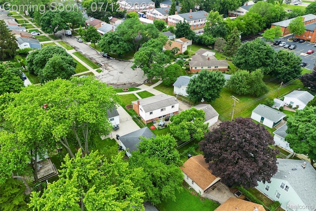 1450 N Stephen Ave, Clawson, MI 48017 - aerial perspective of suburban area