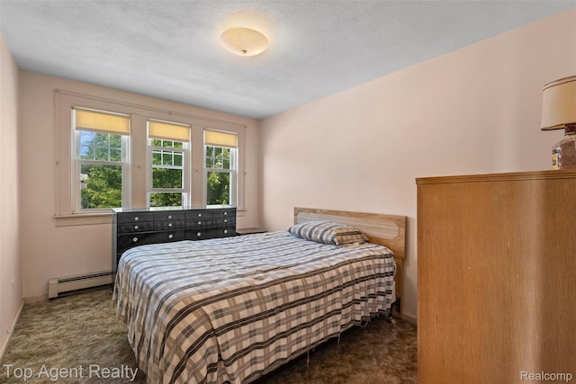 23123 E 13 Mile Rd, Saint Clair Shores, MI 48082 - bedroom with a baseboard radiator and carpet floors