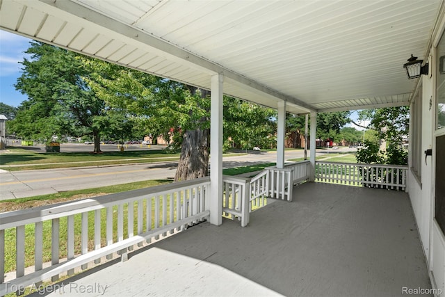 23123 E 13 Mile Rd, Saint Clair Shores, MI 48082 - view of covered porch