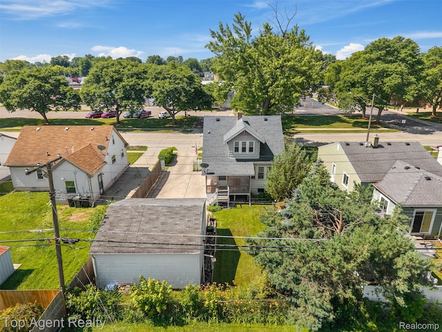 23123 E 13 Mile Rd, Saint Clair Shores, MI 48082 - view from above of property