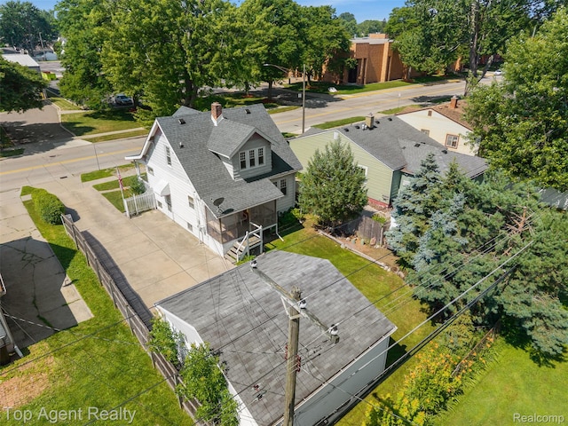 23123 E 13 Mile Rd, Saint Clair Shores, MI 48082 - view from above of property