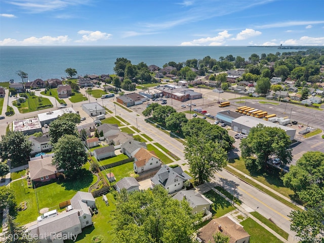 23123 E 13 Mile Rd, Saint Clair Shores, MI 48082 - aerial view of residential area with a nearby body of water