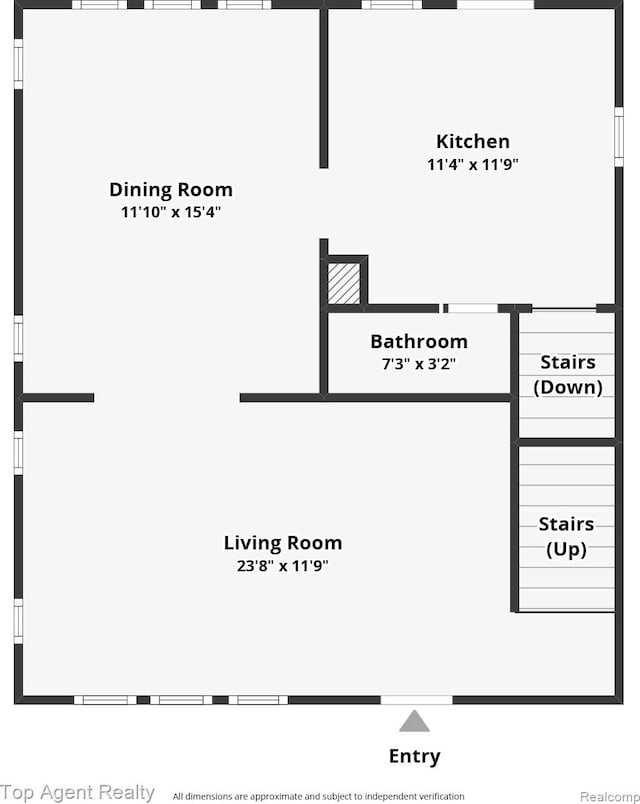 23123 E 13 Mile Rd, Saint Clair Shores, MI 48082 - view of home floor plan