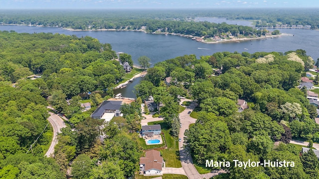 16205 Suffolk Dr, Spring Lake, MI 49456 - bird's eye view of a nearby body of water