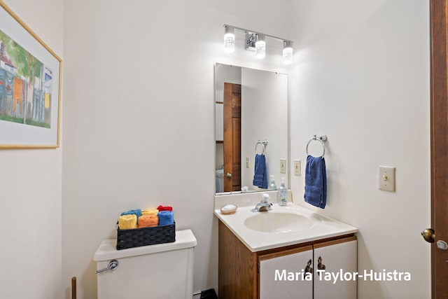16205 Suffolk Dr, Spring Lake, MI 49456 - bathroom with toilet and vanity