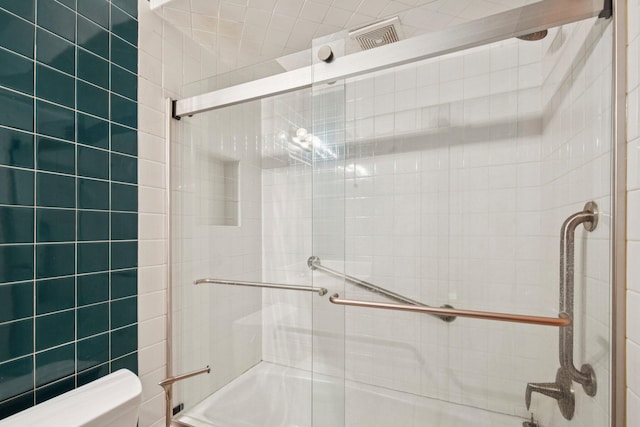 2373 Belgrade Notch St, Ann Arbor, MI 48103 - full bathroom featuring combined bath / shower with glass door