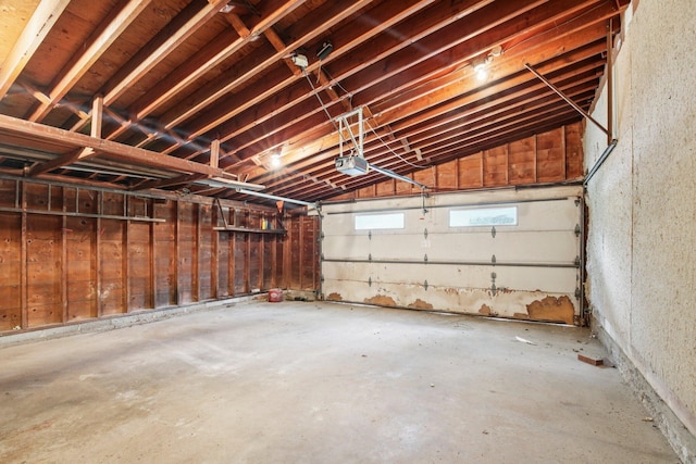 2373 Belgrade Notch St, Ann Arbor, MI 48103 - garage featuring a garage door opener