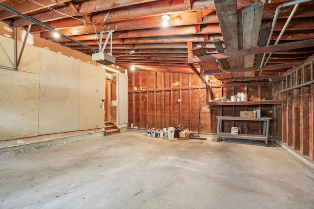 2373 Belgrade Notch St, Ann Arbor, MI 48103 - garage featuring a garage door opener