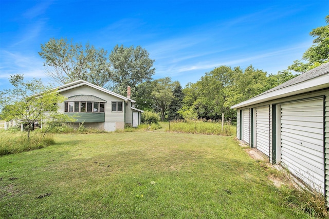 258 Division St, Eastlake, MI 49626 - view of grassy yard