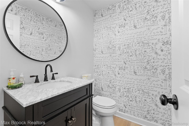639 N Glenhurst Dr, Birmingham, MI 48009 - bathroom featuring vanity and wood finished floors