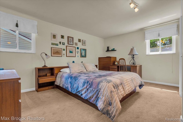 2419 Avondale St W, Sylvan Lake, MI 48320 - bedroom with light colored carpet