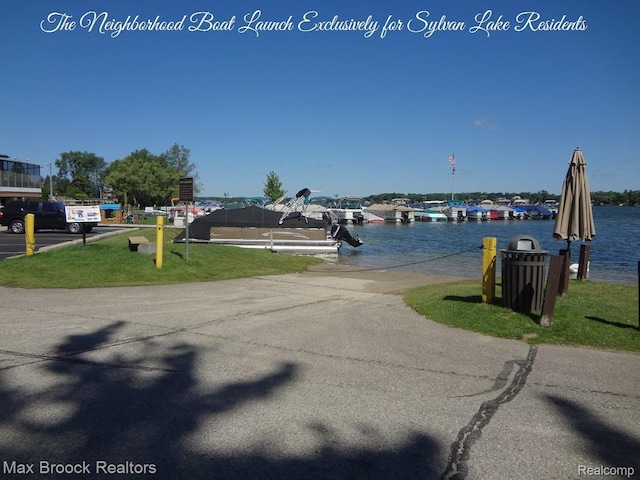 2419 Avondale St W, Sylvan Lake, MI 48320 - view of road featuring a water view