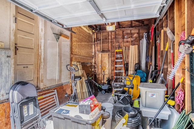 1200 Sherman St SE, Grand Rapids, MI 49506 - garage with a garage door opener