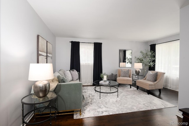 3410 N Main St, Royal Oak, MI 48073 - living area featuring wood finished floors