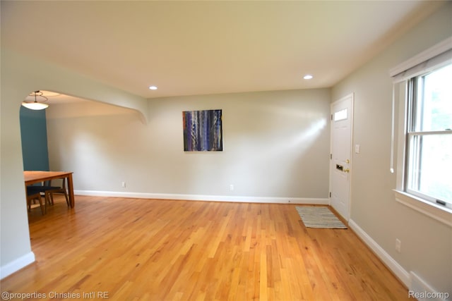 1983 Graefield Rd, Birmingham, MI 48009 - spare room with light wood-style floors and recessed lighting