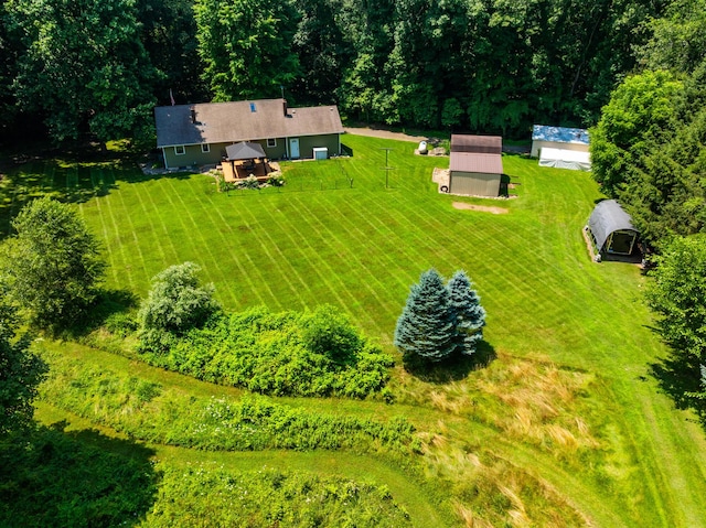 69291 Brush Trl, Niles, MI 49120 - aerial view of property and surrounding area