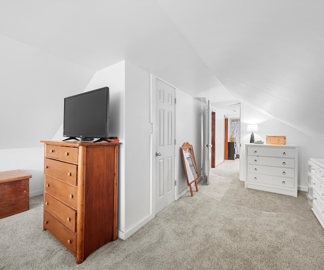 278 E Southern Rd, Coldwater, MI 49036 - bedroom featuring vaulted ceiling and carpet