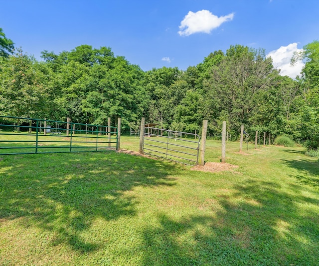 278 E Southern Rd, Coldwater, MI 49036 - view of yard with a gate and a view of trees