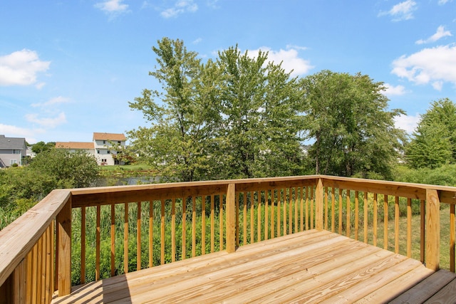 1519 Eagle Shore Ct, Hudsonville, MI 49426 - view of wooden terrace