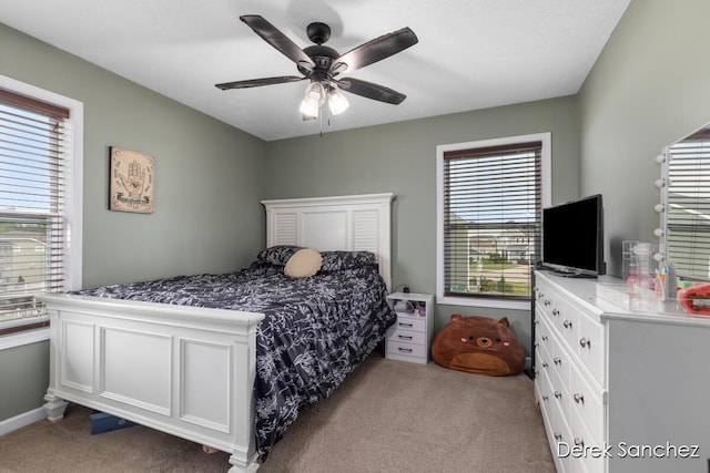 5845 Nile Dr SW, Wyoming, MI 49418 - bedroom with carpet flooring and ceiling fan