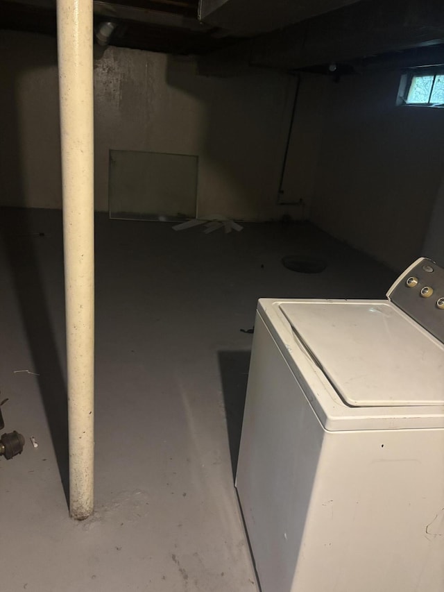 20026 Avon Ave, Detroit, MI 48219 - basement featuring washer / clothes dryer